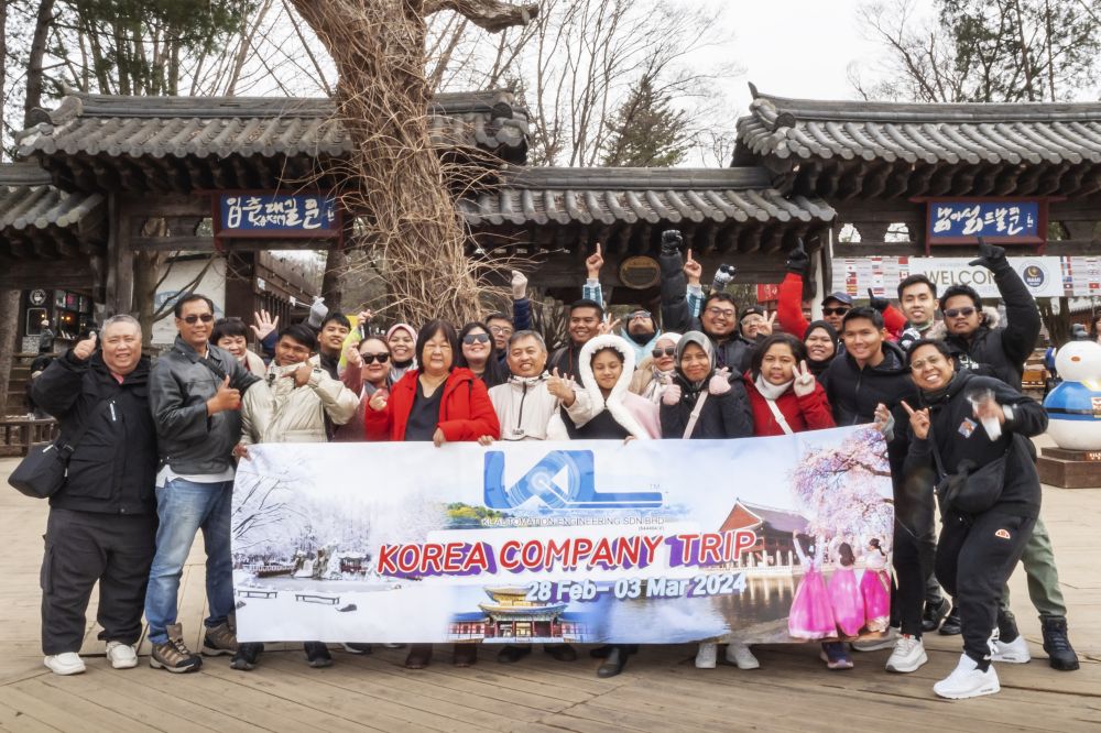 KLAE Group company trip to Korea